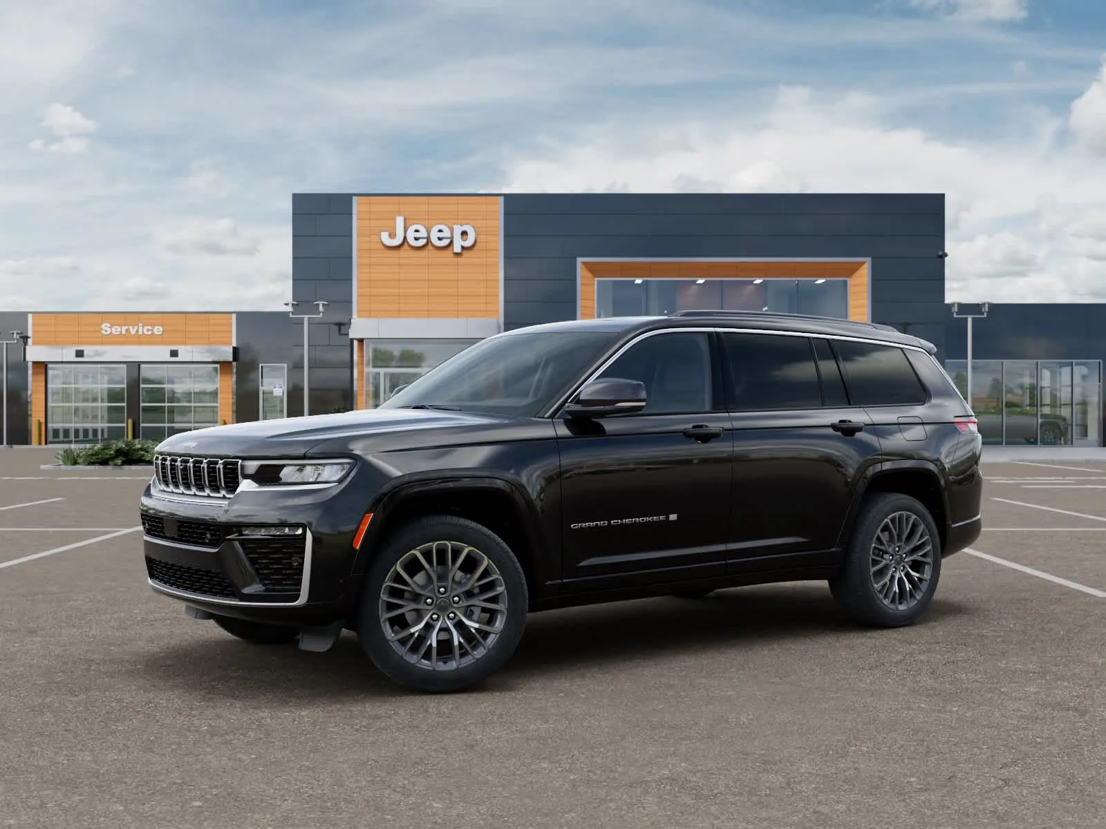 New 2027 High Gloss Black Jeep Summit image 2