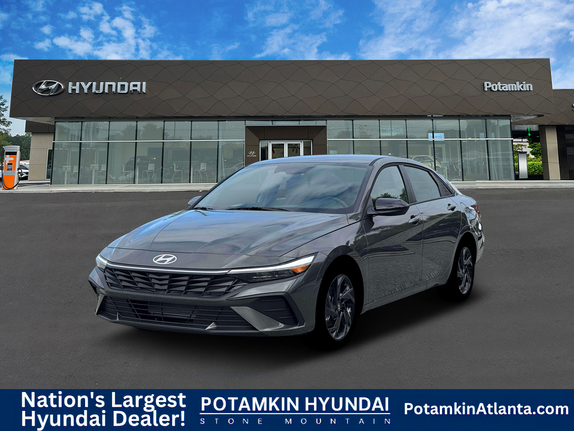 New 2026 Amazon Gray Hyundai SEL Sport image 1