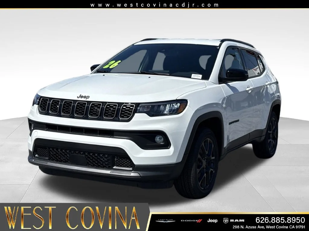 New 2026 Bright White Clear-Coat Exterior Paint Jeep Latitude image 2