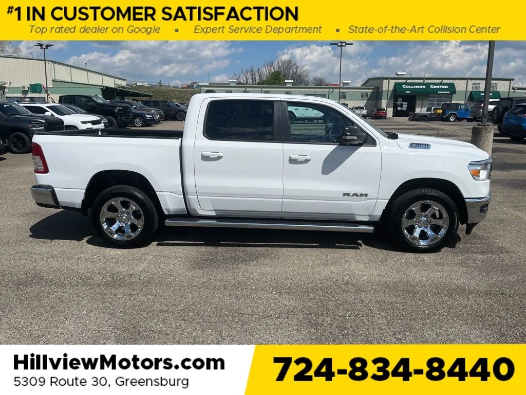 Certified Used 2022 Bright White Clearcoat Ram Big Horn/Lone Star image 8