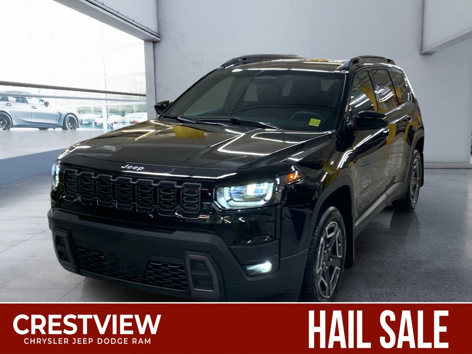 New 2026 Diamond Black Crystal Pearl Jeep Laredo image 1