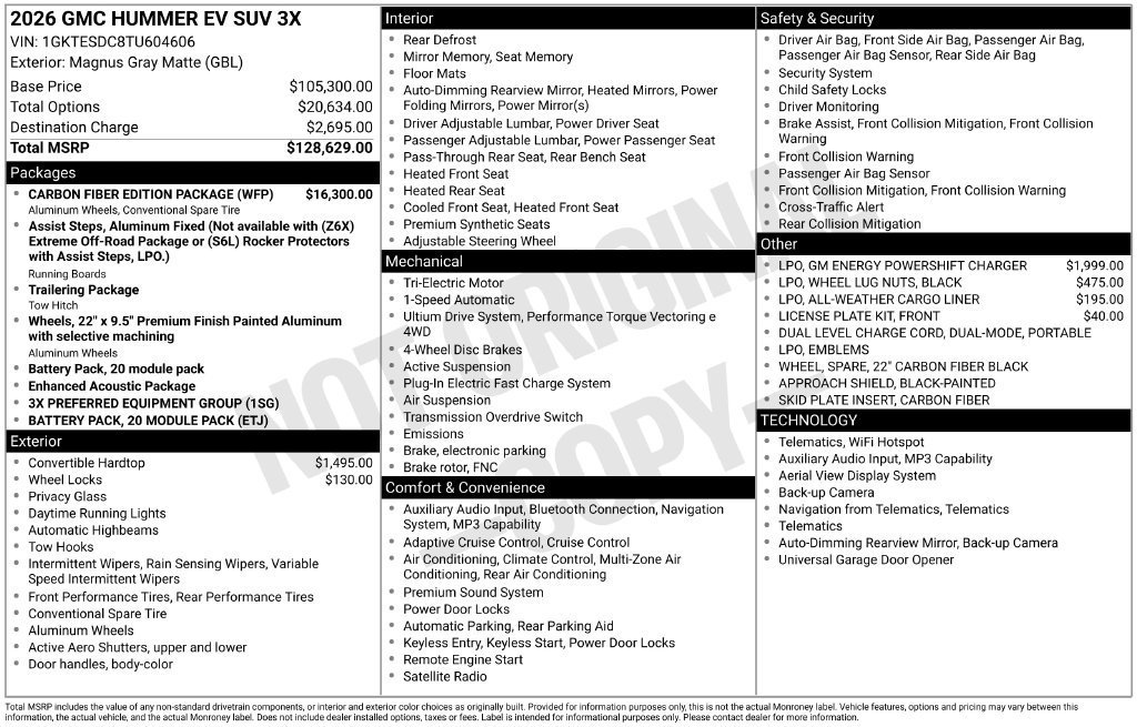 2026 GMC HUMMER EV 3X - Photo 51