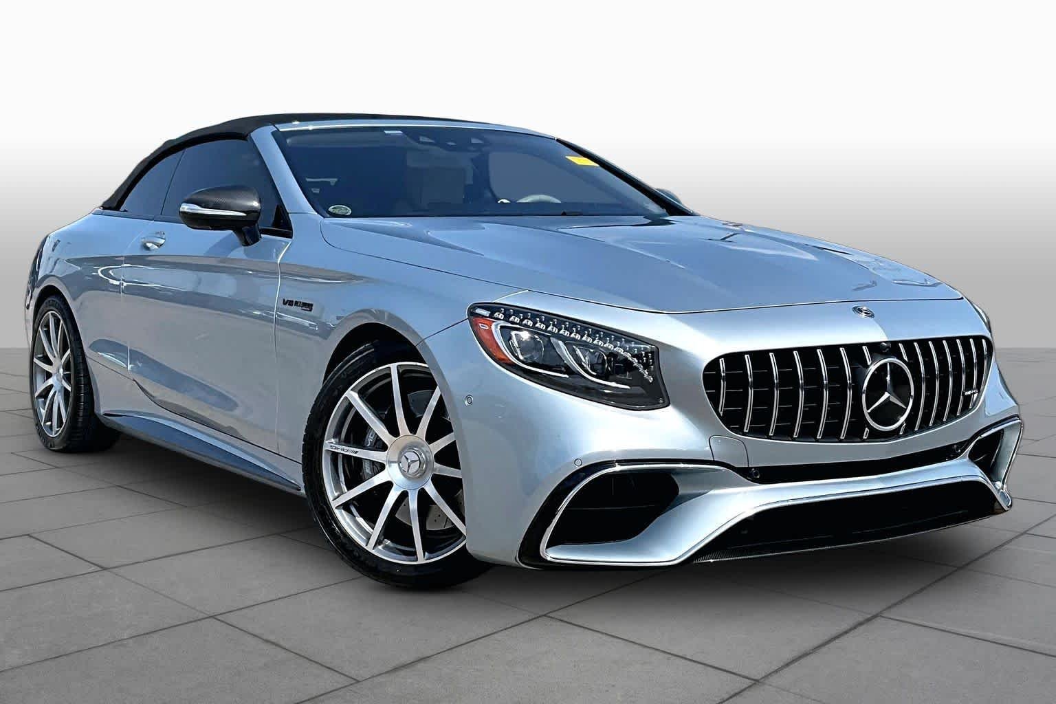 Used 2018 Diamond Silver Metallic Mercedes-Benz AMG® S 63 image 3