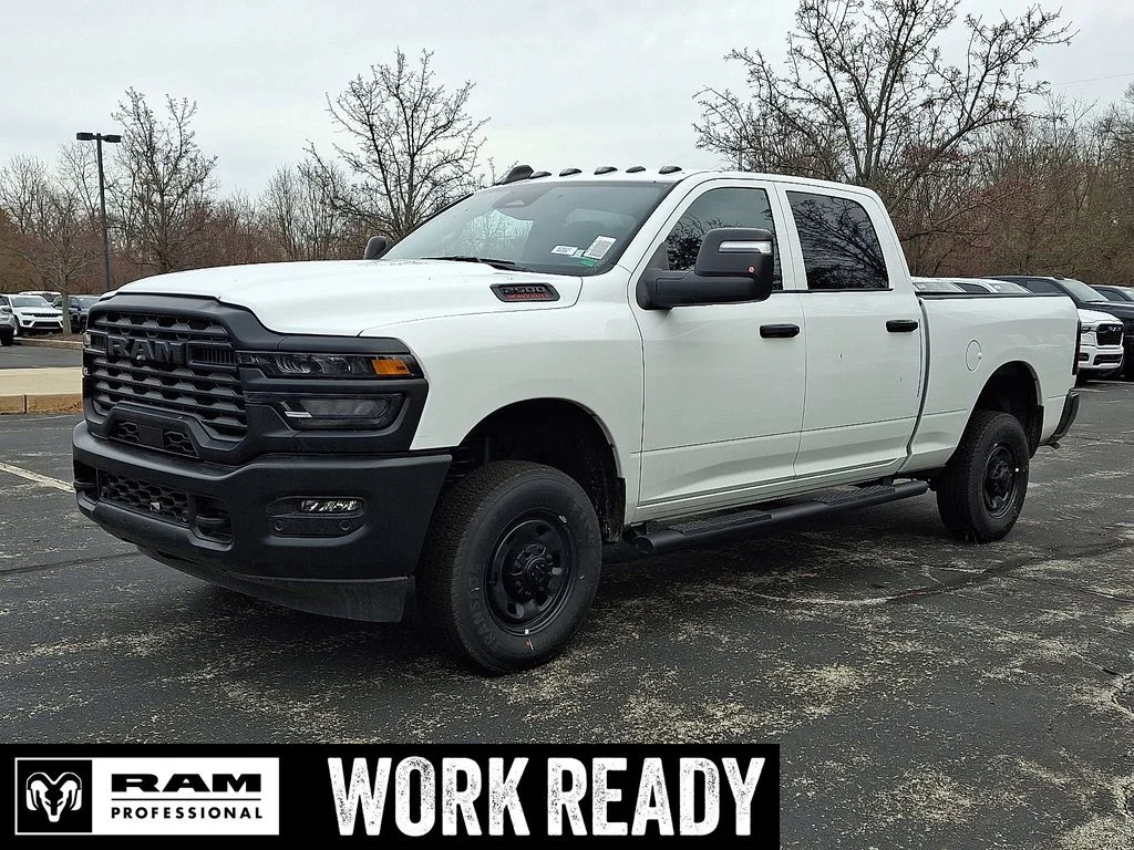 New 2026 Bright White Clear-Coat Exterior Paint RAM Tradesman image 2