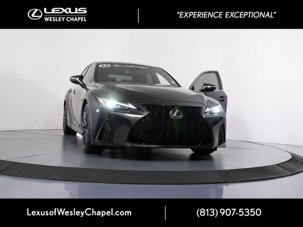 Used 2023 Black Lexus 350 F SPORT image 27