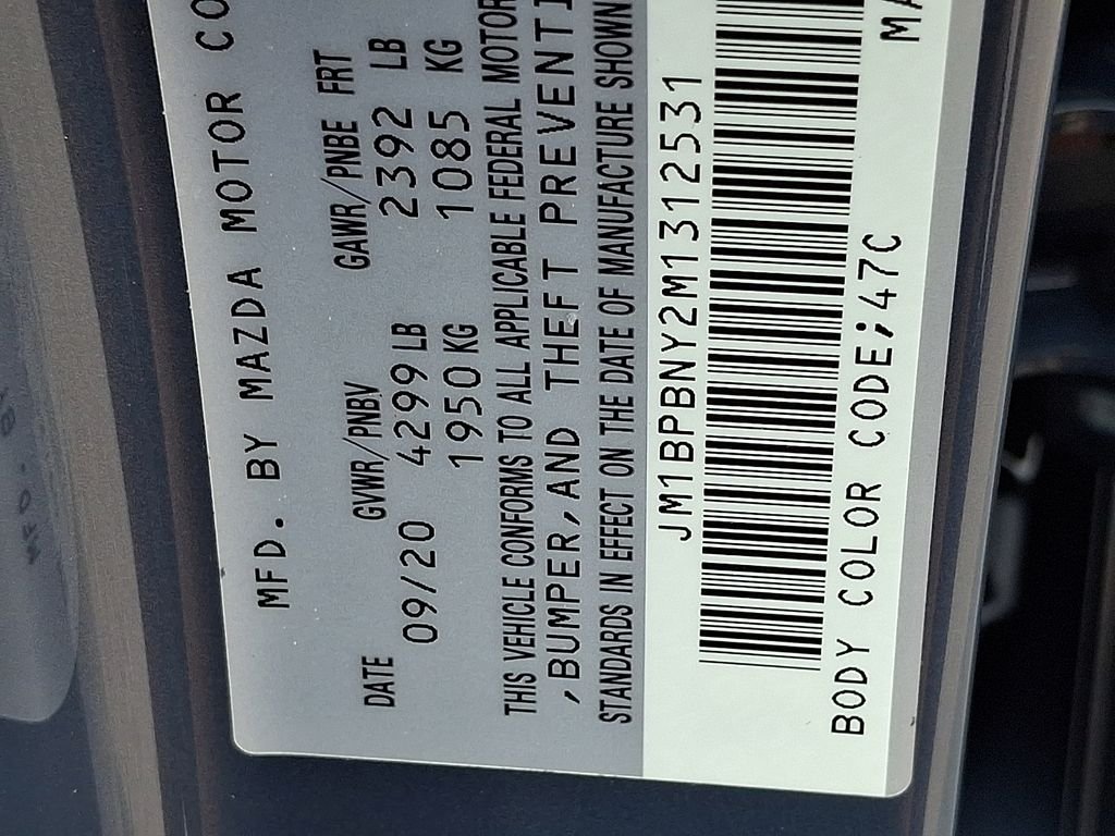 Certified Used 2021 Gray Mazda Premium Plus image 31