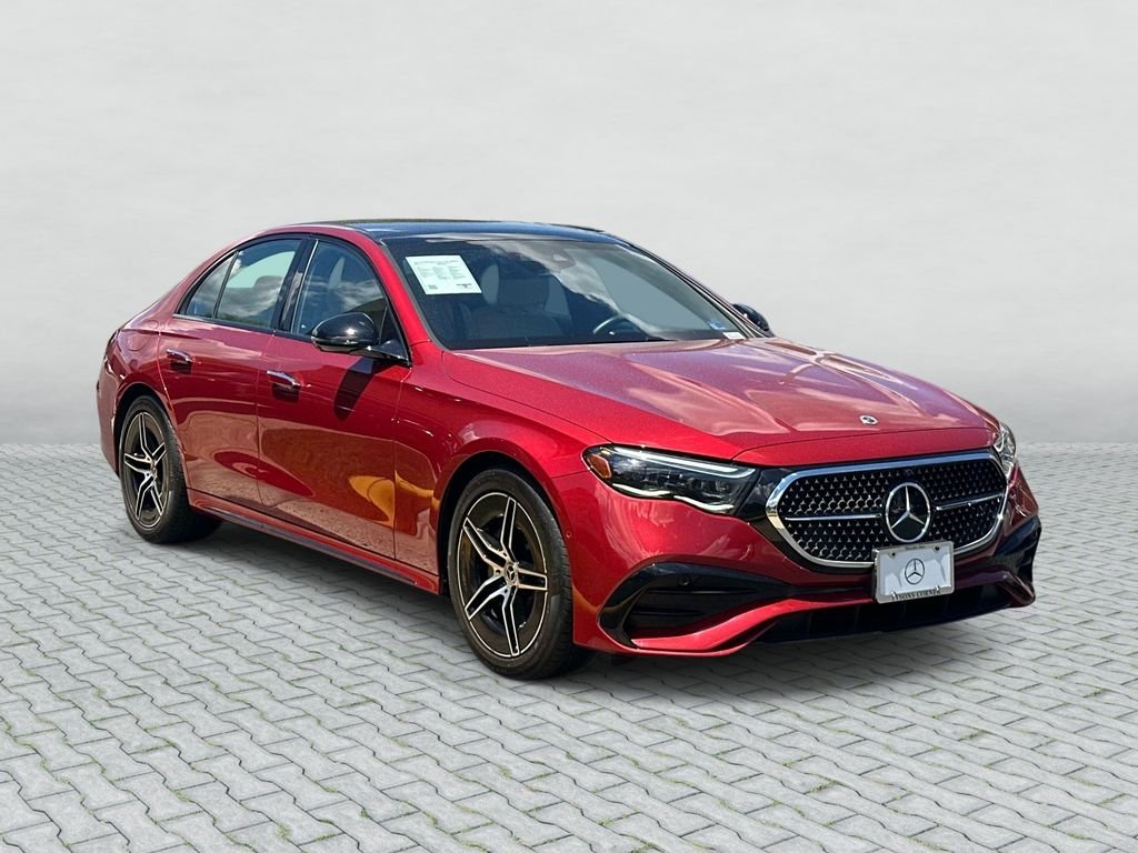 Certified Used 2024 MANUFAKTUR Cardinal Red Metallic Mercedes-Benz E 350 image 3
