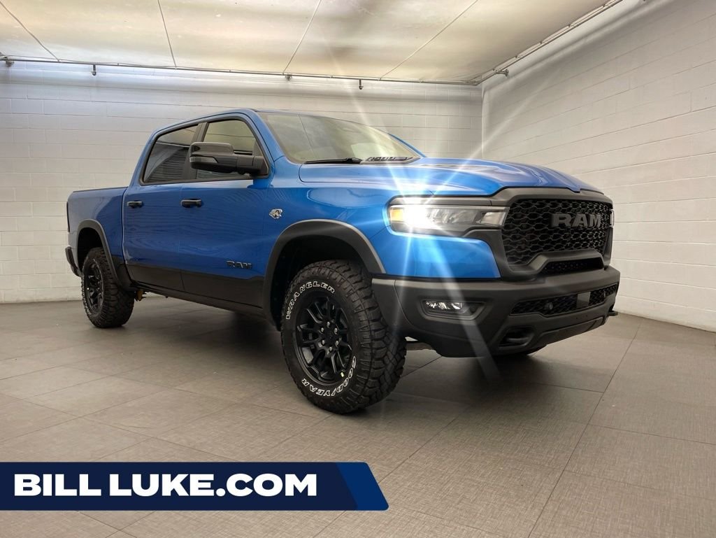 New 2026 Hydro Blue Pearl-Coat Exterior Paint RAM Rebel image 1