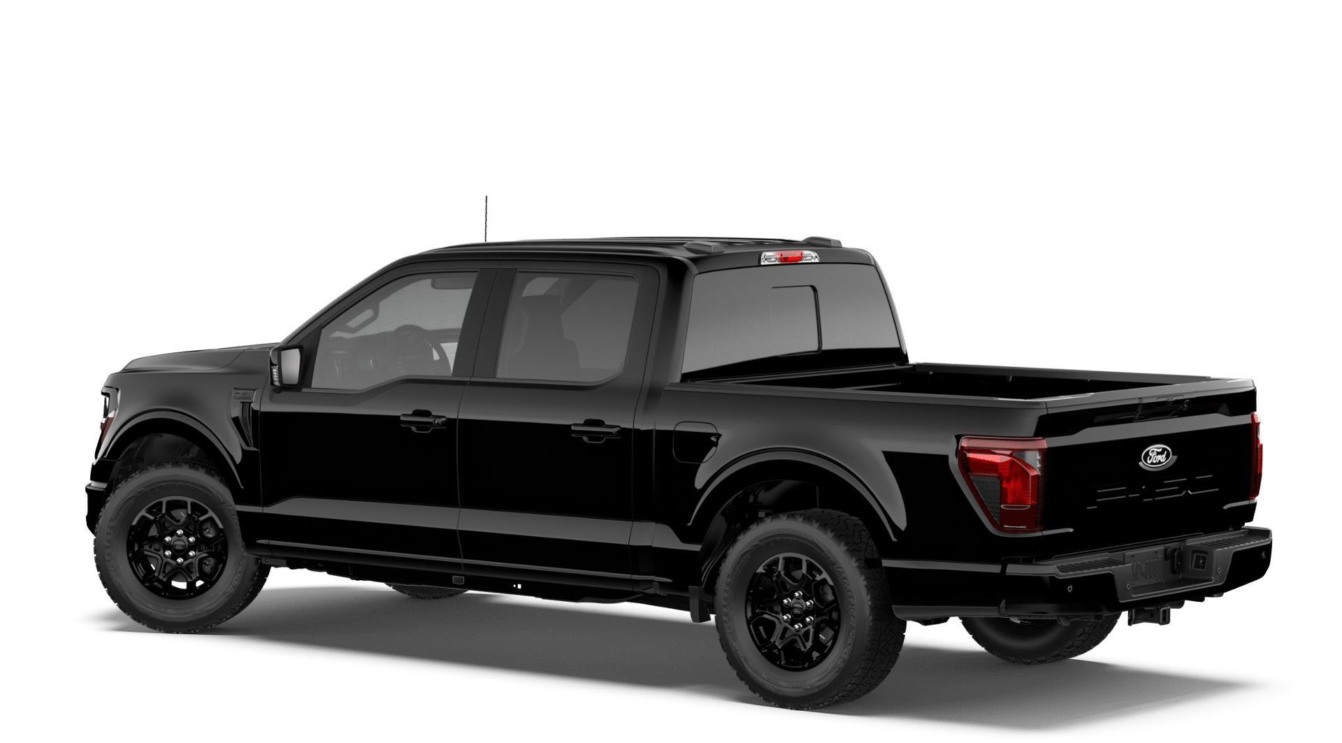 New 2026 Agate Black Metallic Ford XLT image 2