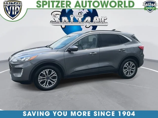 Certified Used 2021 Carbonized Gray Metallic Ford SEL image 6