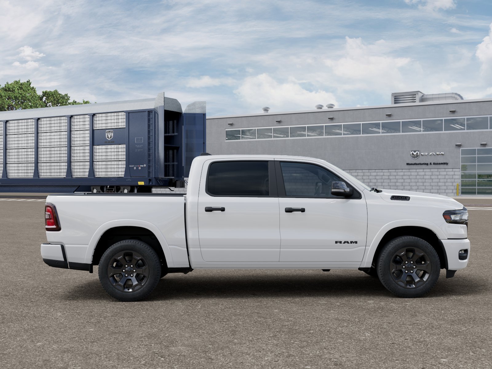 New 2027 Bright White Clear-Coat Exterior Paint RAM  image 12