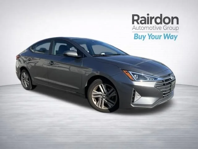 Used 2020 Machine Gray Hyundai SEL image 1