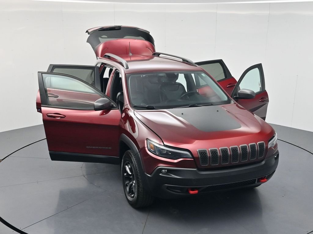 Used 2020 Velvet Red Pearlcoat Jeep Trailhawk image 54