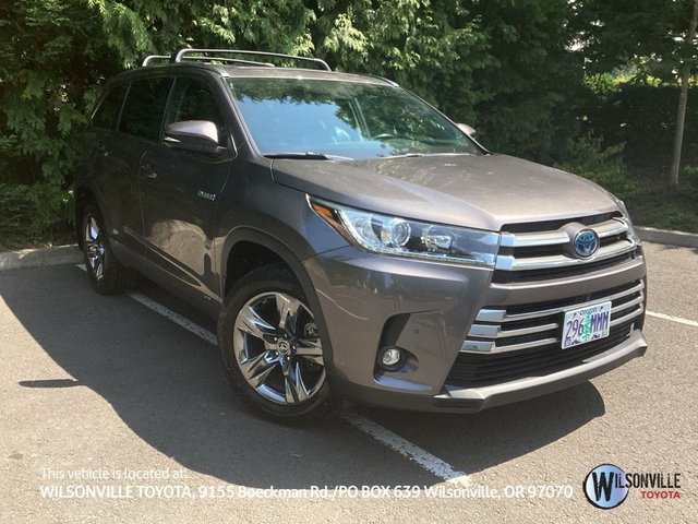 2019 Toyota Highlander Hybrid Limited Platinum