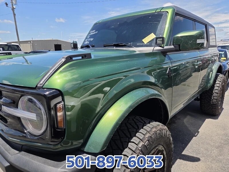 Used 2025 GREEN FORD OUTER BANKS 4 DOOR 4X4 image 5