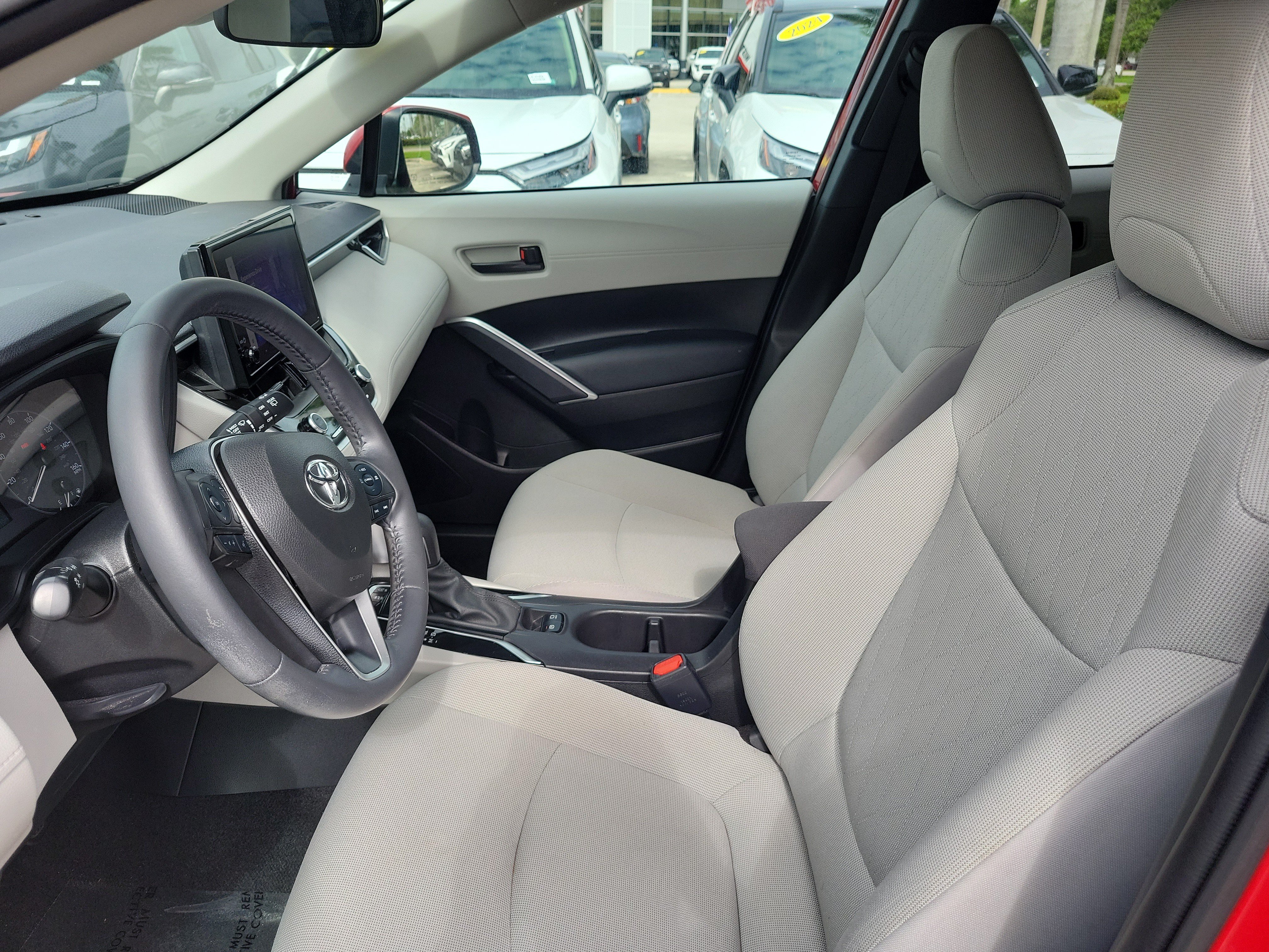 Certified Used 2023 Barcelona Red Metallic Toyota LE image 22