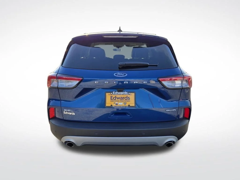 Used 2022 Blue Ford SEL image 4