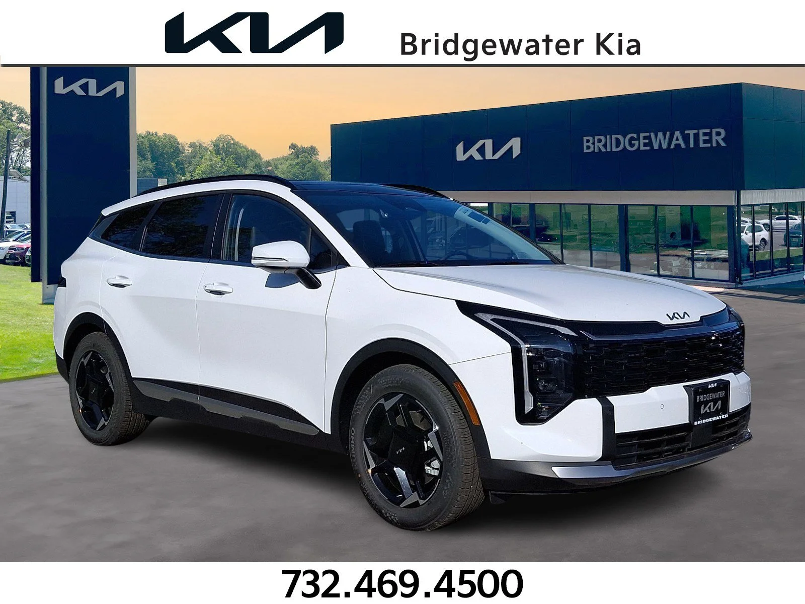 New 2026 Glacial White Pearl Kia EX image 1