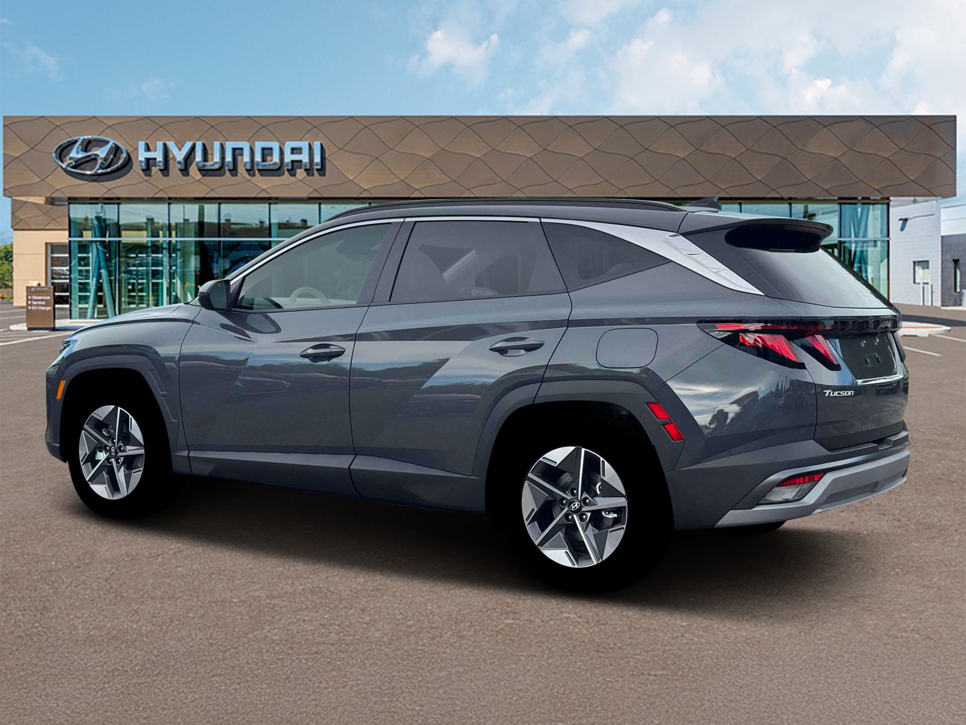 New 2026 Gray Hyundai SEL FWD image 4