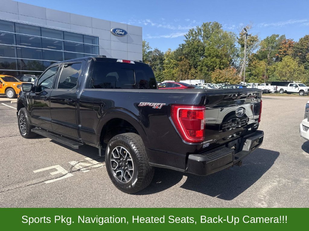 Used 2021 Black Ford XLT image 3