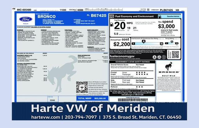 2023 Ford Bronco 4-Door