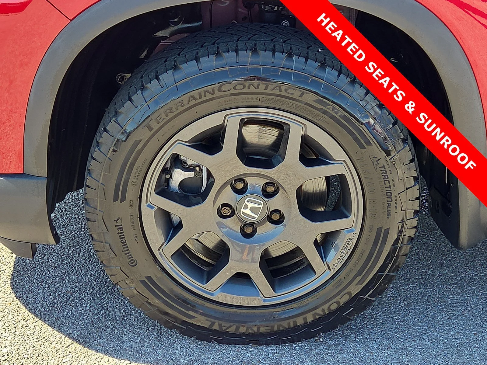 Used 2024 Radiant Red Metallic II Honda TrailSport image 7