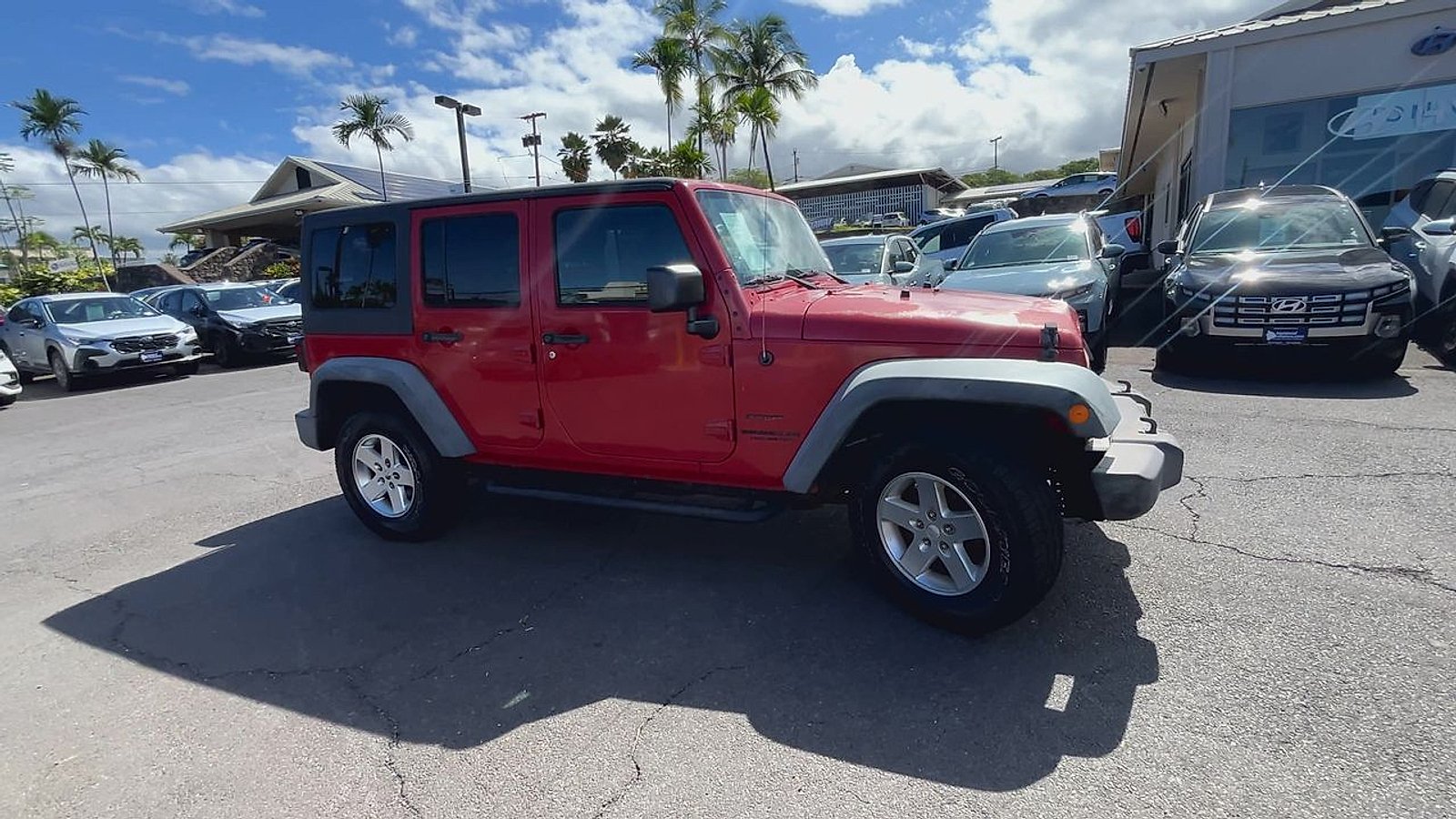 Used 2014 Jeep Wrangler Unlimited Sport with VIN 1C4BJWDGXEL238217 for sale in Kailua-Kona, HI