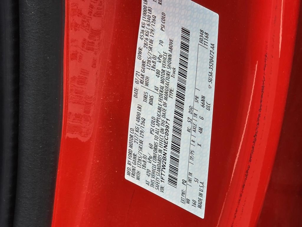 Used 2022 Race Red Ford Lariat image 46