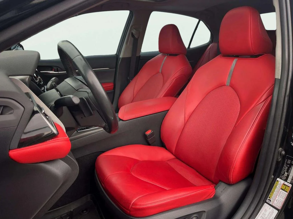 Used 2022 Midnight Black Metallic Toyota XSE image 24