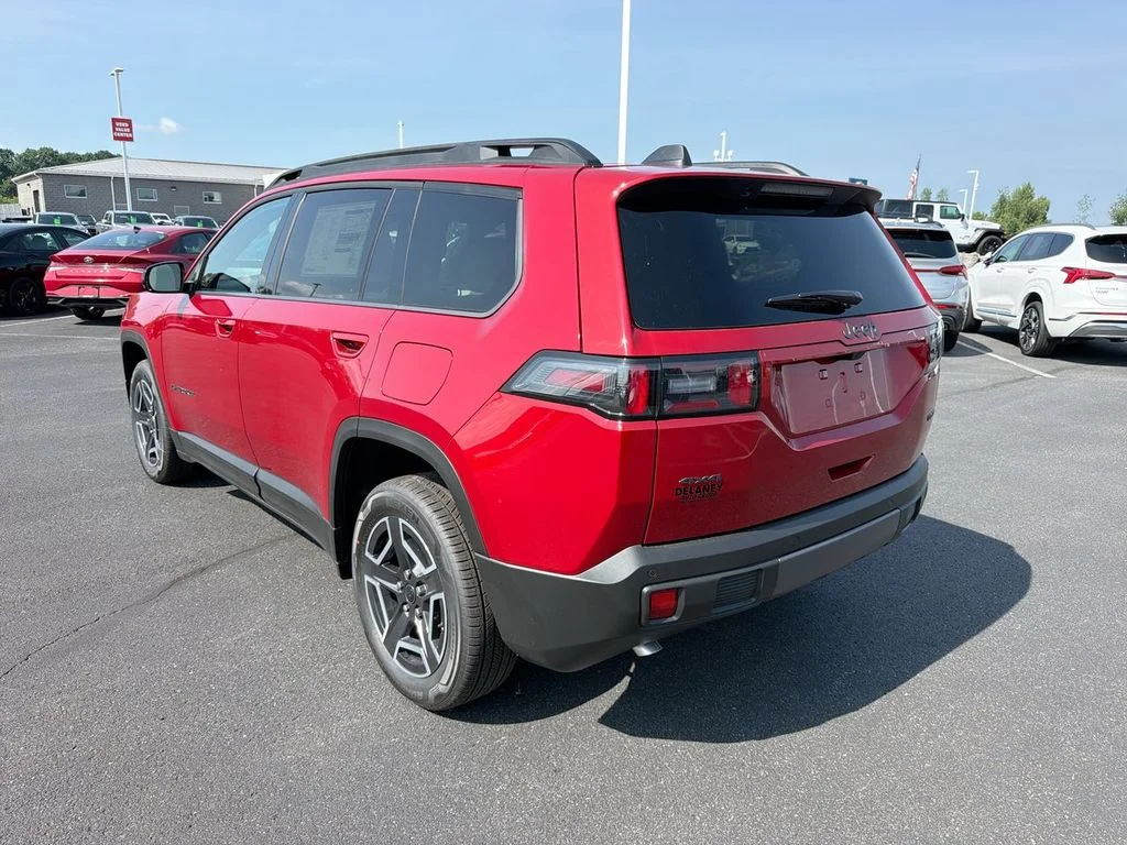 New 2026 Red Hot Pearl-Coat Exterior Paint Jeep Limited image 6