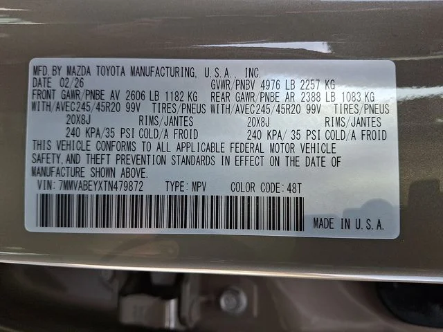 New 2026 Beige/tan Mazda 2.5 Turbo Premium Plus image 15