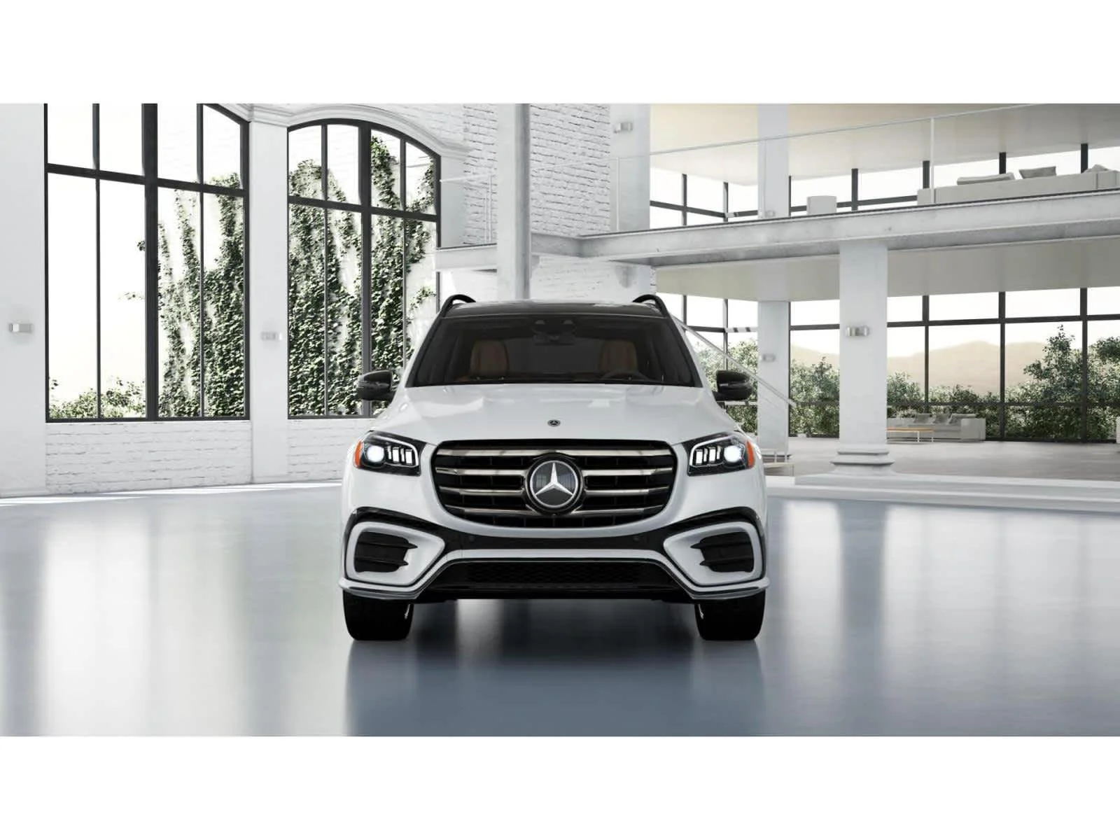 Used 2024 MANUFAKTUR Moonlight White Metallic Mercedes-Benz GLS 450 image 6