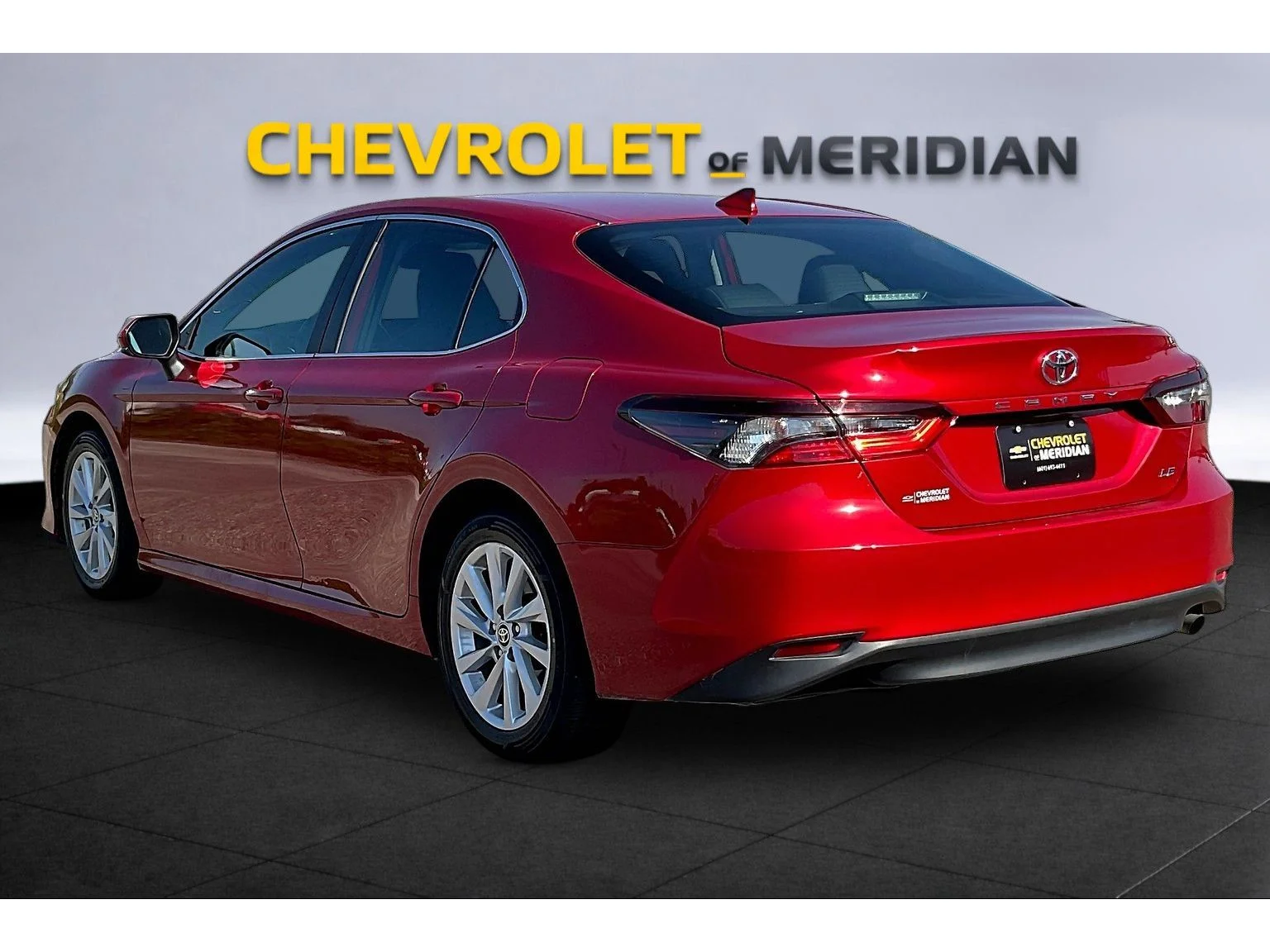 Used 2024 Red Toyota LE image 2