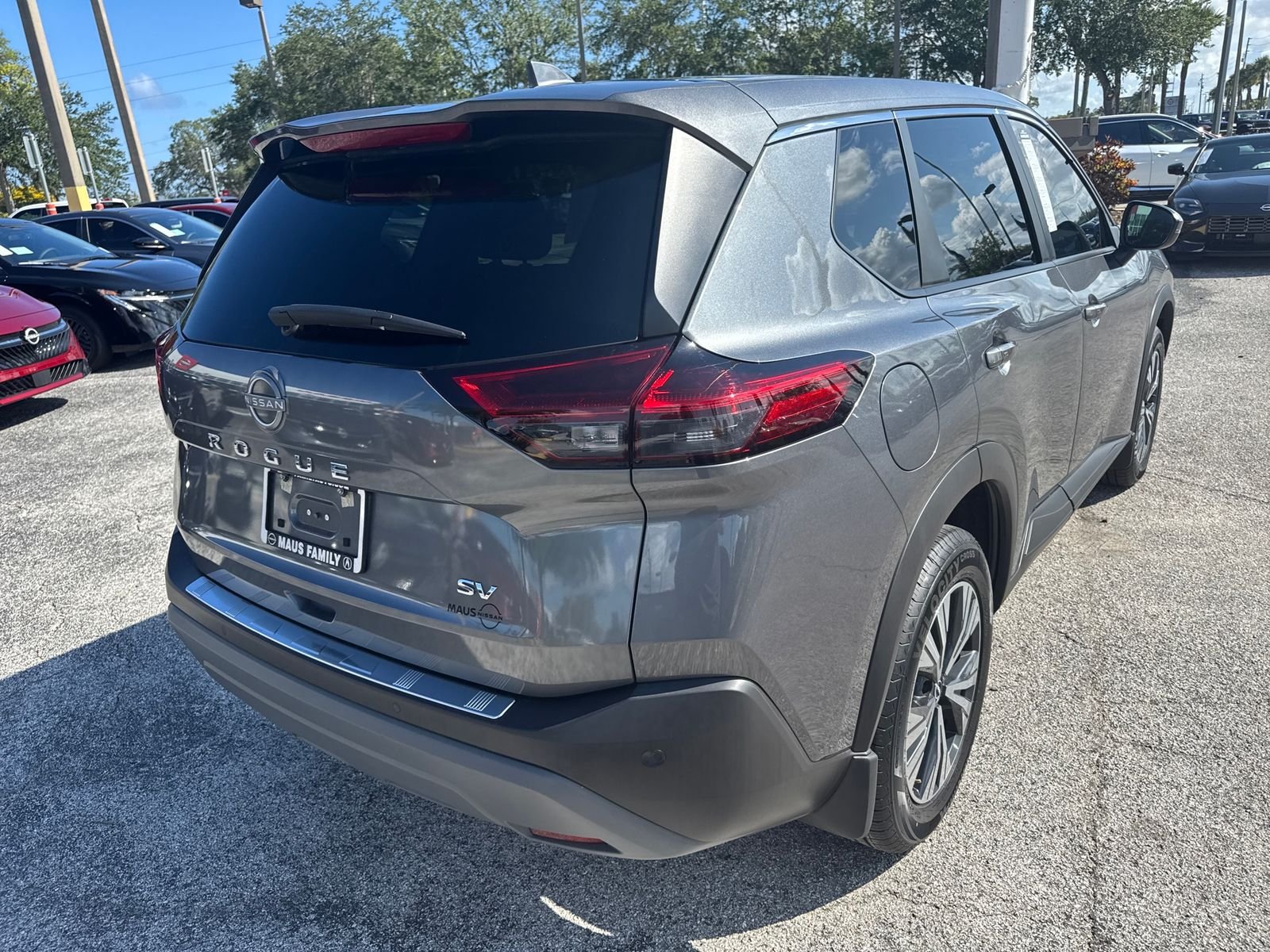 Certified Used 2022 Gray Nissan SV image 11