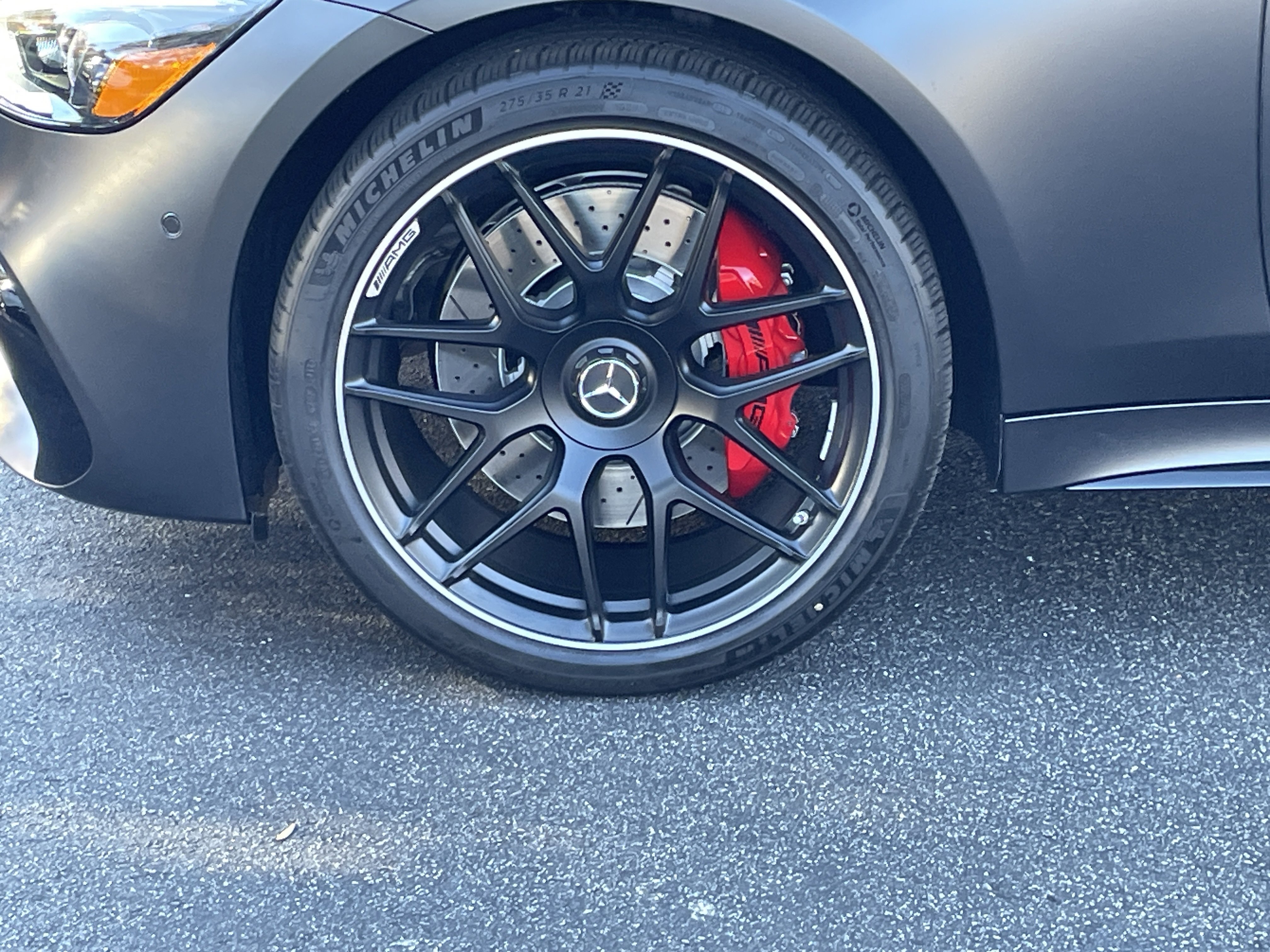 New 2026 MANUFAKTUR Graphite Grey Magno Mercedes-Benz AMG® GT 53 4-Door Coupe image 16