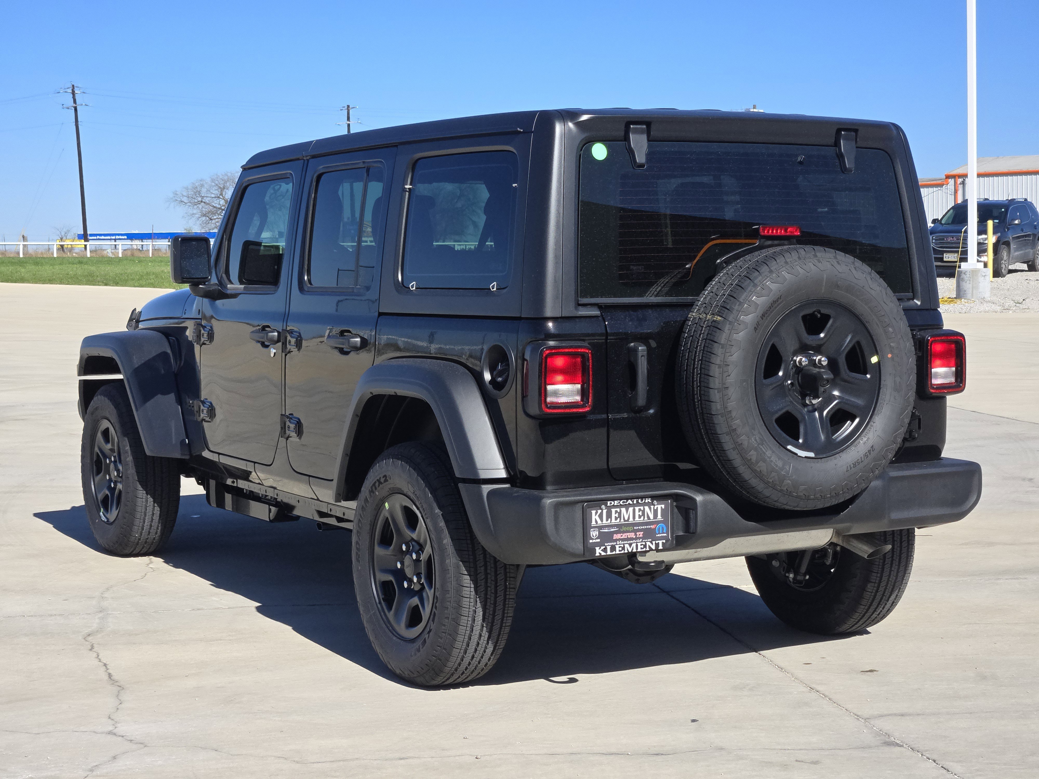 New 2026 Black Clearcoat Jeep Sport image 4
