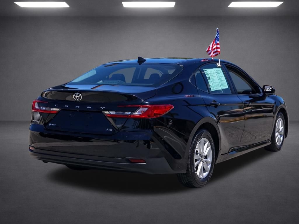 Used 2025 Black Toyota LE image 3