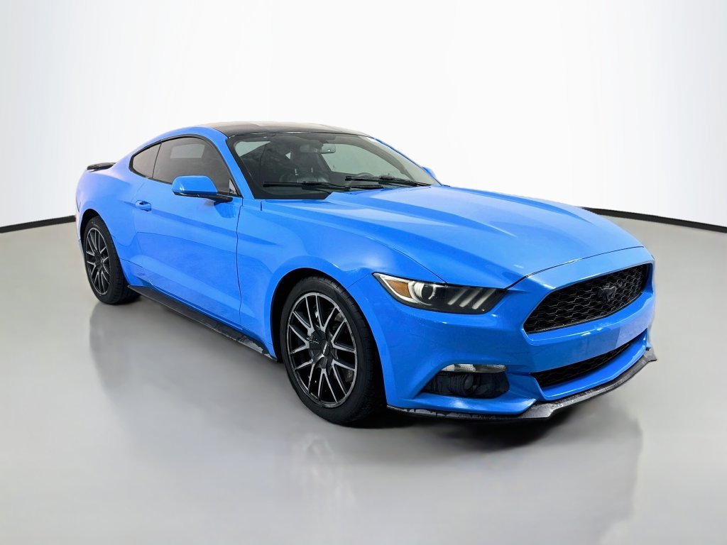Used 2017 Grabber Blue Ford EcoBoost image 1