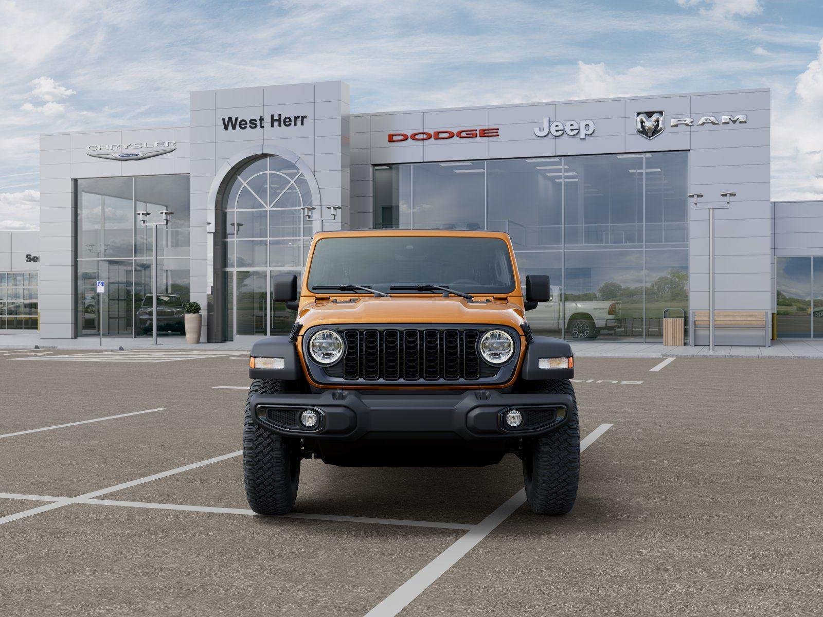 New 2026 Goldilocks Exterior Paint Jeep WRANGLER 4-DOOR WILLYS image 6