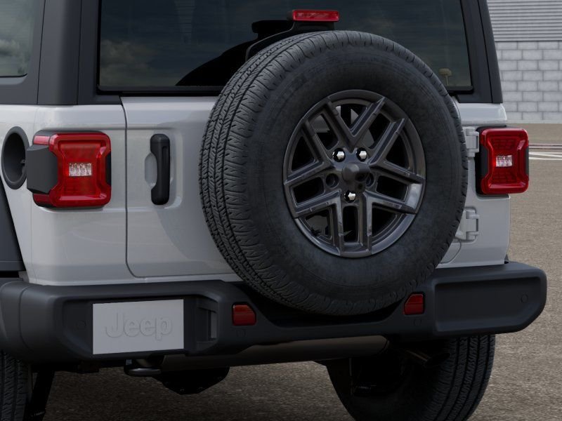 New 2026 Bright White Clear-Coat Exterior Paint Jeep Sport S image 13