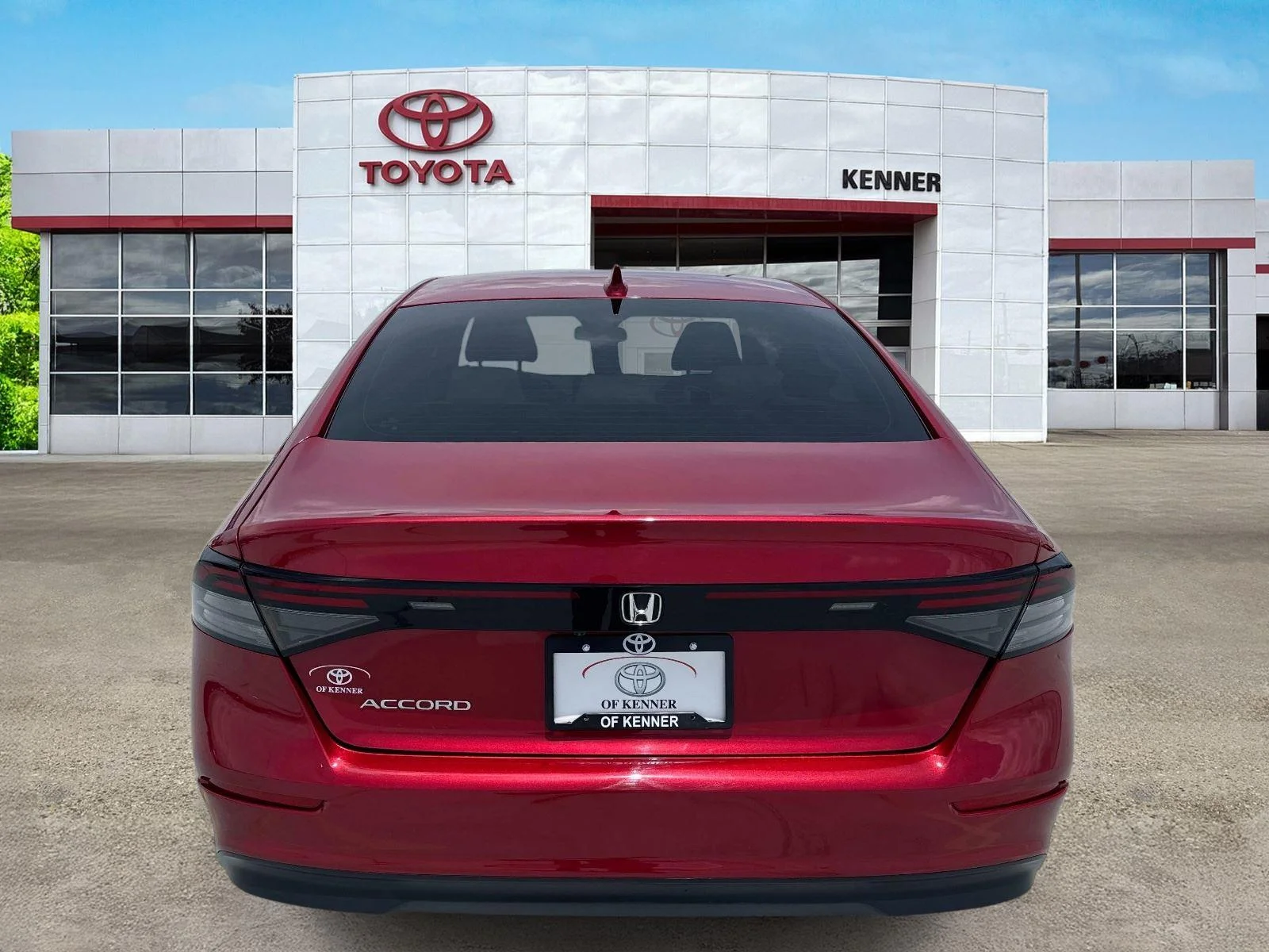 Used 2024 Radiant Red Metallic Honda EX image 5