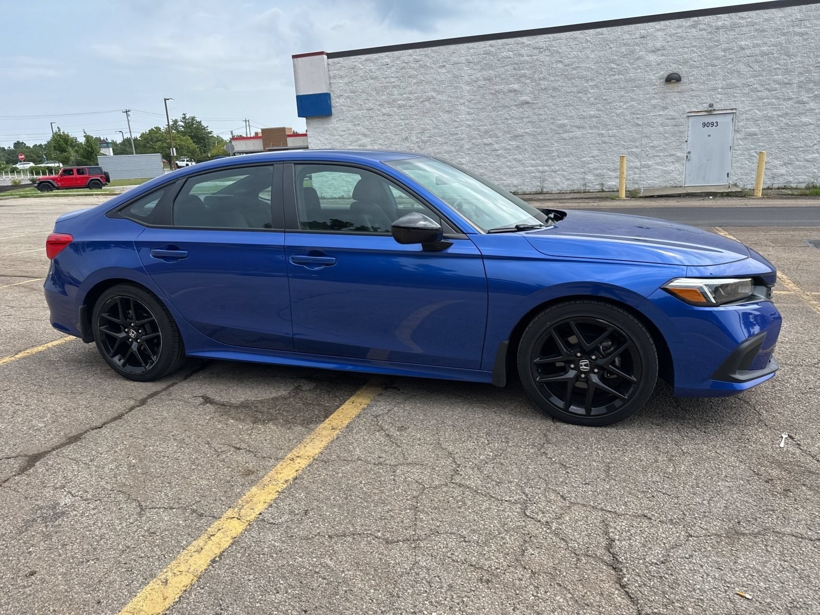 Certified Used 2023 Aegean Blue Metallic Honda Sport image 22