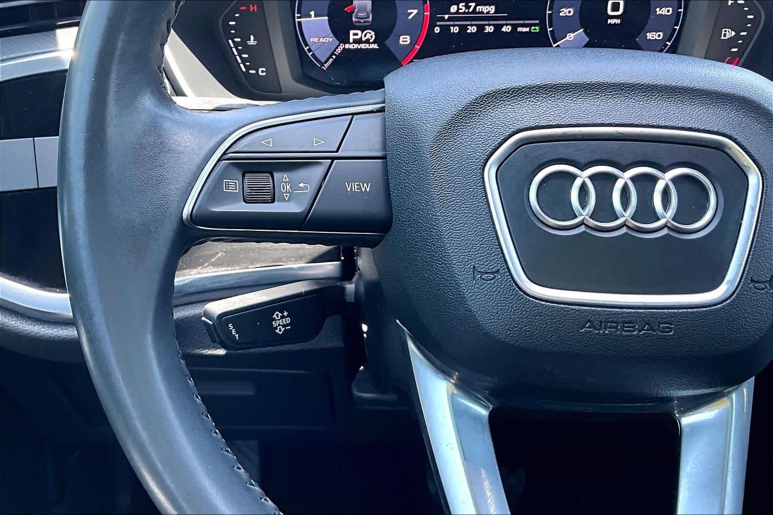 Used 2020 Glacier White Metallic Audi Premium image 24