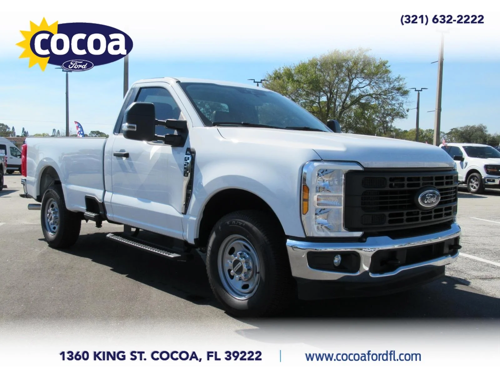 New 2024 Oxford White Ford F-250® XL image 1