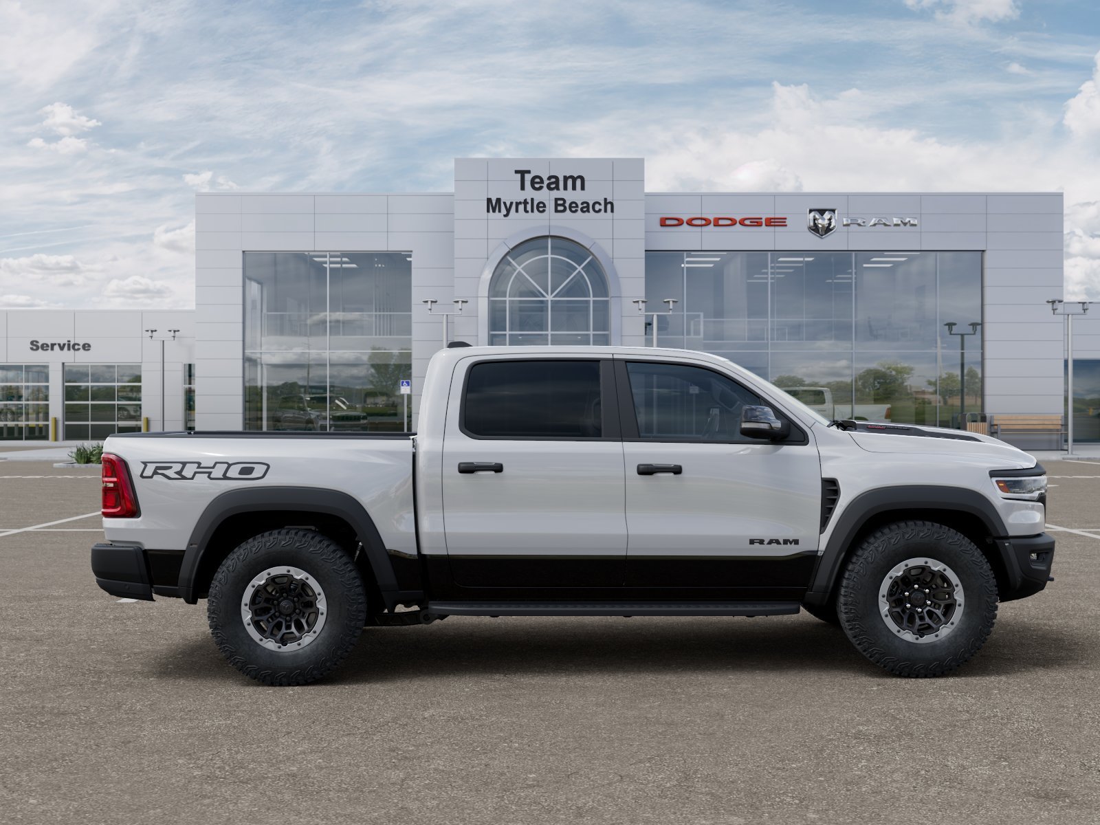 New 2026 Bright White Clear-Coat Exterior Paint RAM RHO image 47