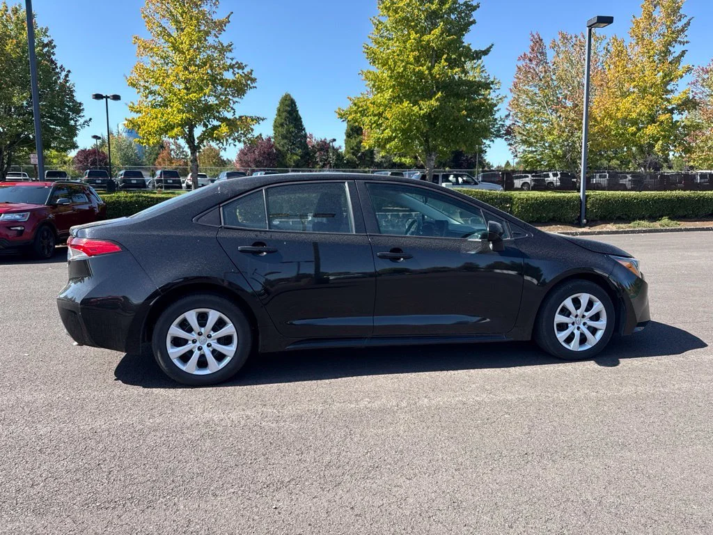 Used 2024 Midnight Black Metallic Toyota LE image 8