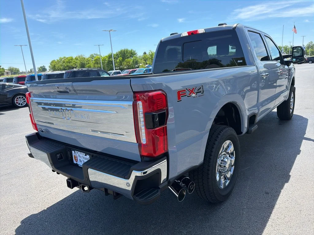 New 2026 Glacier Gray Metallic Tri-Coat Ford F-250® King Ranch® image 5