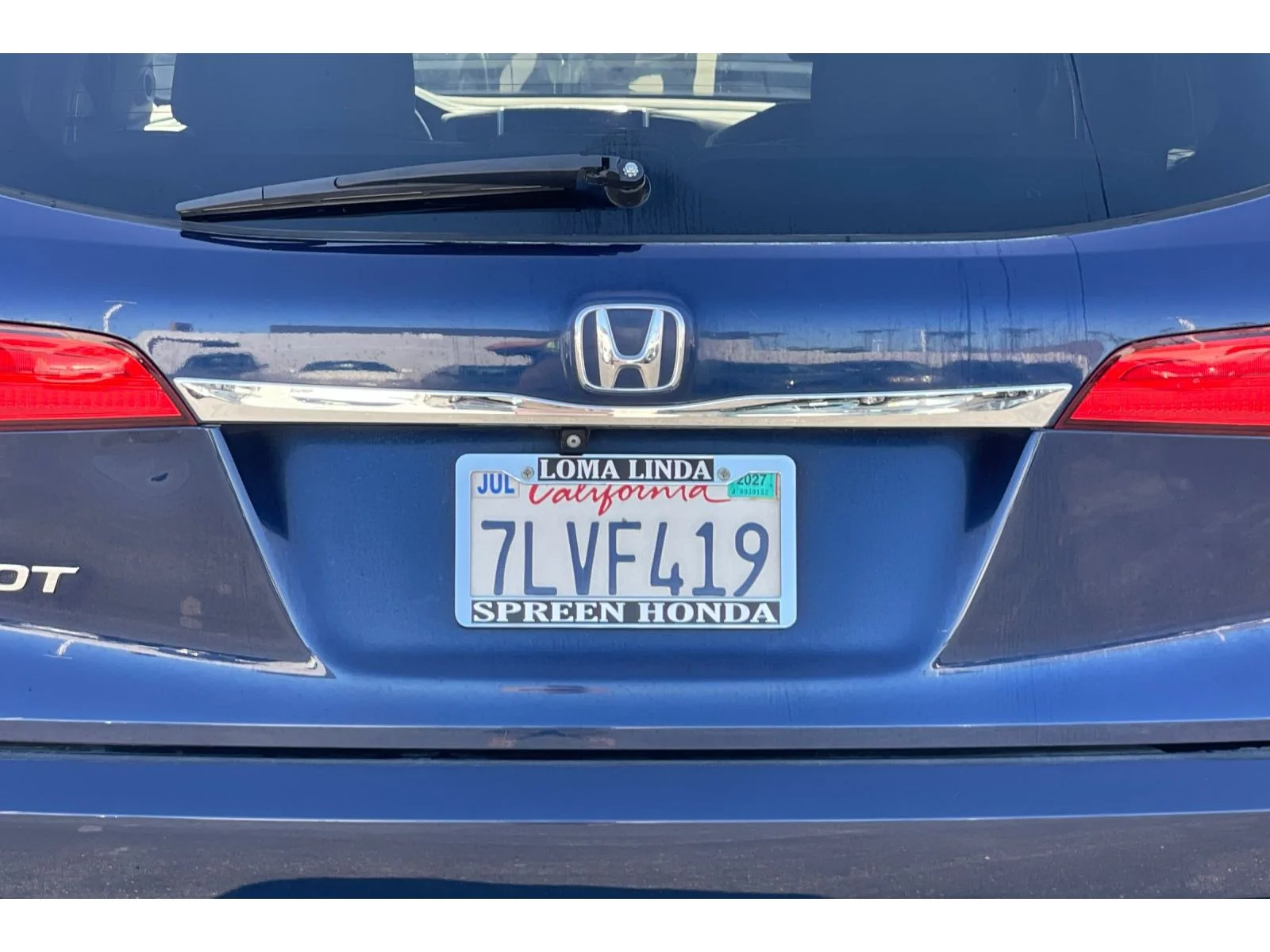 Used 2016 Obsidian Blue Pearl Honda EX-L image 11
