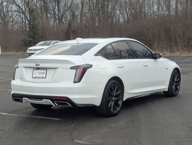 Used 2023 Summit White Cadillac Sport image 7