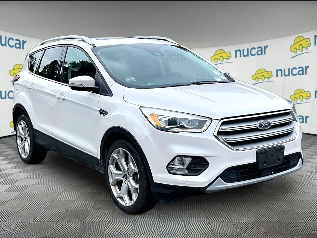 Used 2018 White Ford Titanium image 1